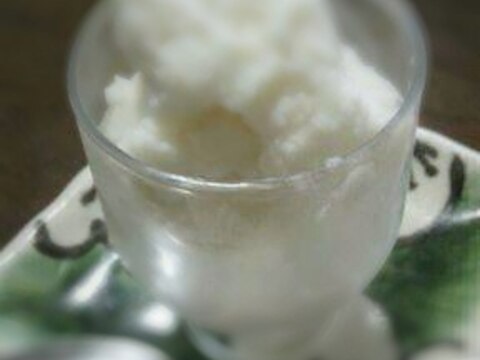 サラダ油でアイスクリーム　卵・乳製品不使用版